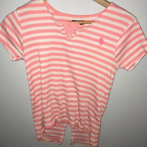 U.S POLO shirt for girls.